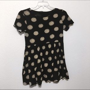 Polkadot Babydoll Dress