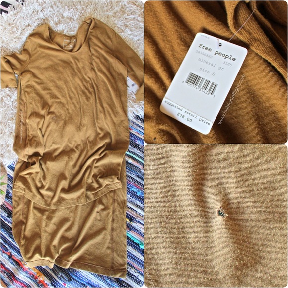 NWT Free People Split Hem Tunic ✨ - Picture 4 of 4