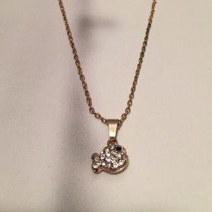 Charming Charlie pufferfish necklace