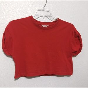 Red Crop Top