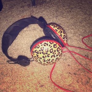 Cheetah headphones.