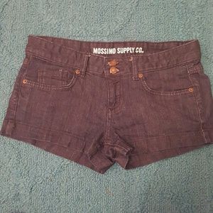 Womens jean booty shorts