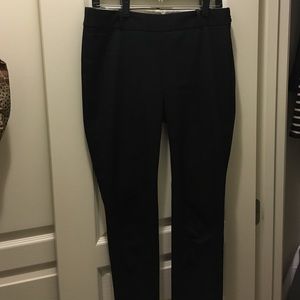 JCrew Black Winnie Pant in size 6