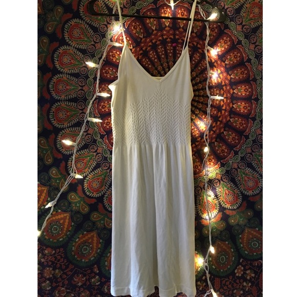 White Beachy dress