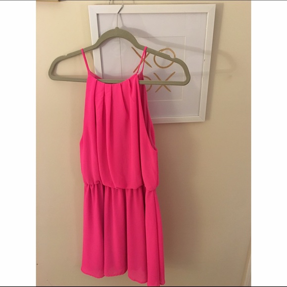 Lulu's pink dress size medium