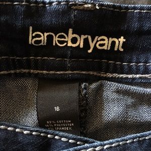 Blue Denim Capris from Lane Bryant size 1X