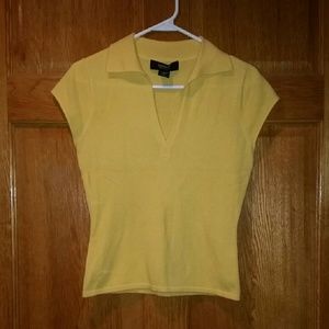 Cashmere Yellow Top