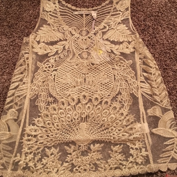 Chelsea and violet gold tank