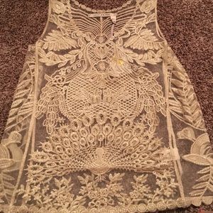 Chelsea and violet gold tank