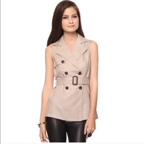 Forever 21 Tops - NEW! DOUBLE BREASTED TRENCH VEST