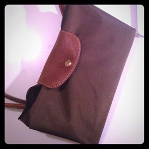 Large Le pliage Longchamp army green AUTHENTIC