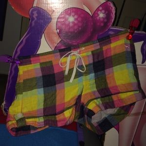 Victoria's Secret PINK sleep shorts rainbow S
