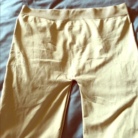Tan plus size leggings