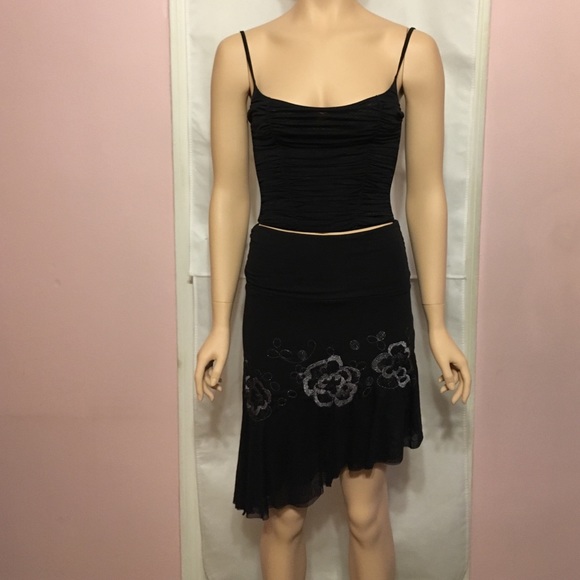 Guess Collection black asymmetrical Skirt - Picture 4 of 4