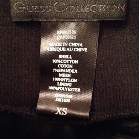 Guess Collection black asymmetrical Skirt - Picture 3 of 4