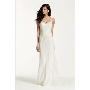 NEW Galina Signature White Wedding Dress