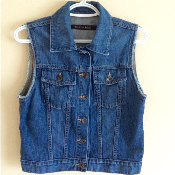 Big Star Denim Vest.