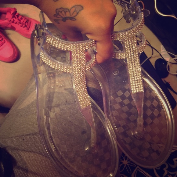 Rhinestone sandals - Picture 1 of 1