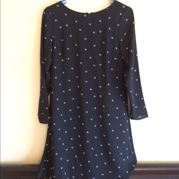 H&M black pattern dress