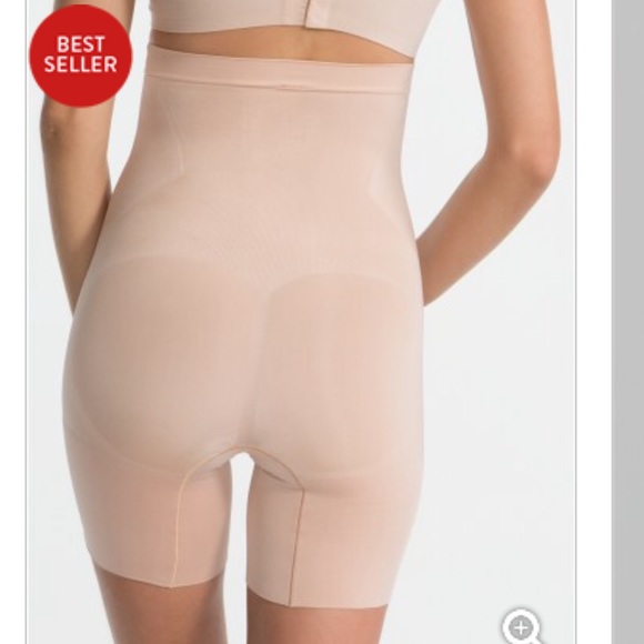 New Spanx OnCore High Waisted Mid Thigh Shaper - Picture 2 of 9