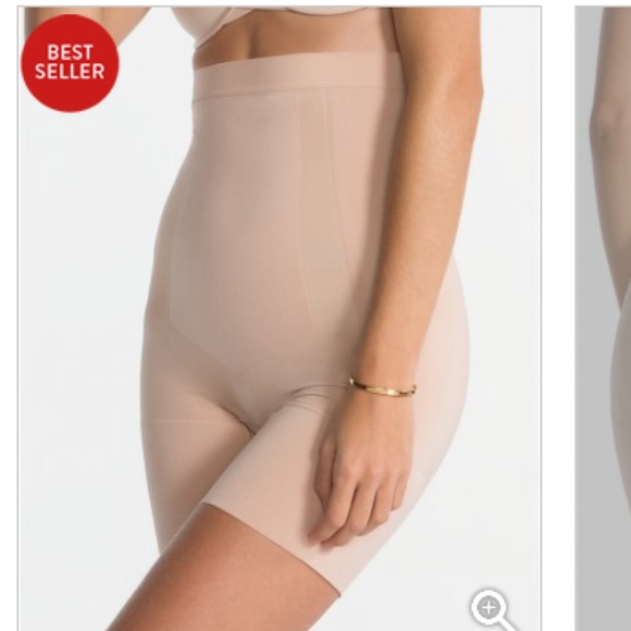 New Spanx OnCore High Waisted Mid Thigh Shaper - Picture 3 of 9