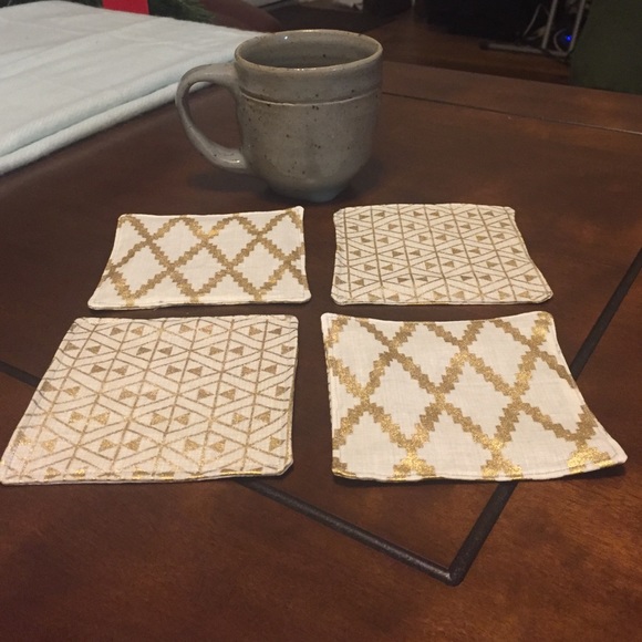 Reversible Fabric Coasters - Picture 2 of 4