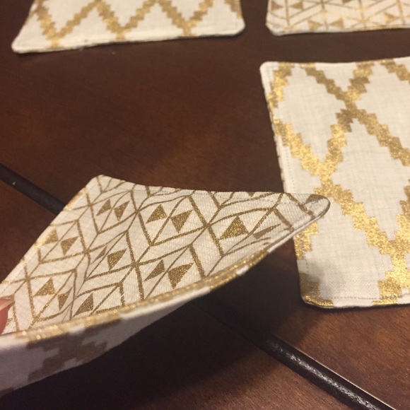 Reversible Fabric Coasters - Picture 4 of 4