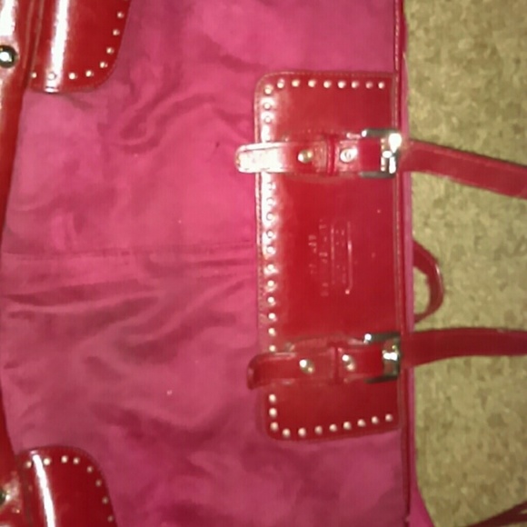 Coach purse red