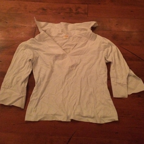 collared crop top