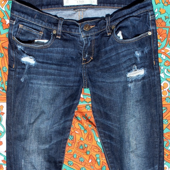 Dark Wash Abercrombie&Fitch Skinny Jeans