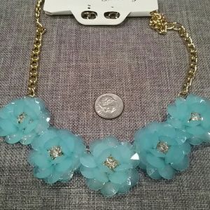 Flower Statement Necklace