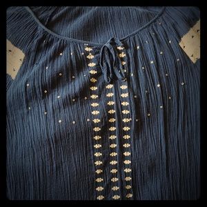 Old navy peasant top