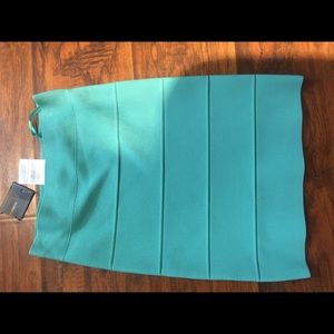 Bcbg Maxazria Green mini bandage skirt