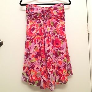 Floral mini dress