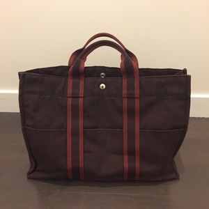 Hermes Tout Canvas Bag