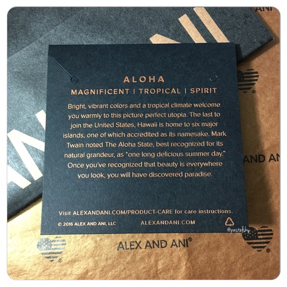 🆕 ALEX & ANI Aloha Hawaii bracelet - Picture 7 of 7