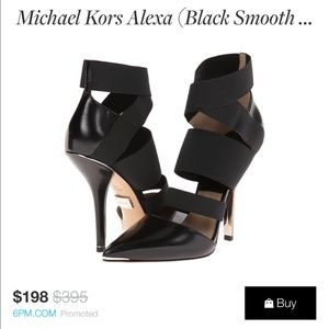 💥Michael Kors Alexa Cutout Leather Heel💥