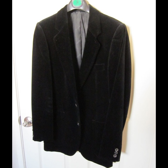 velvet vintage YSL sports jacket