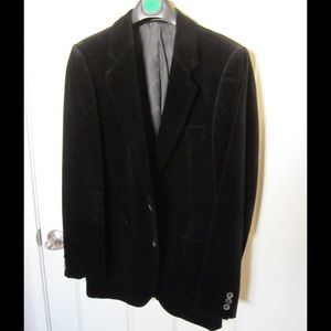 velvet vintage YSL sports jacket