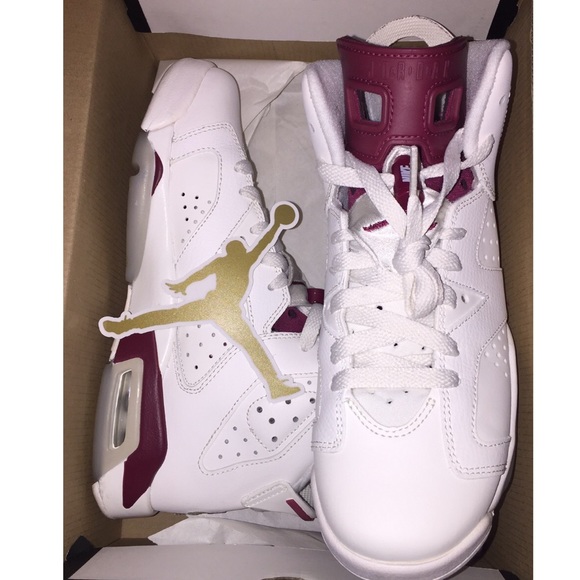 Jordan 6's "Maroon"