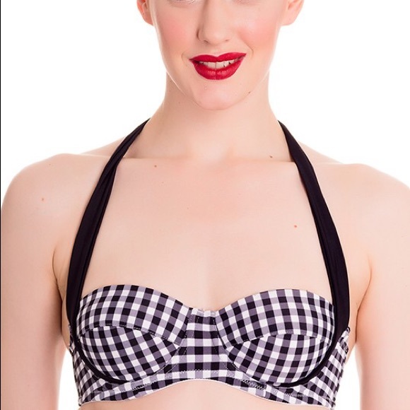 NWT Hell Bunny 2 piece Elsie Pinup bikini - Picture 2 of 4