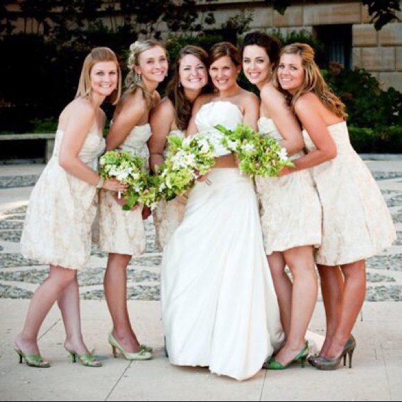 Cocktail Strapless Short Dress, 2 - Picture 5 of 7