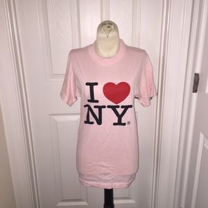 I love NY; Women's Size Medium; Pink!