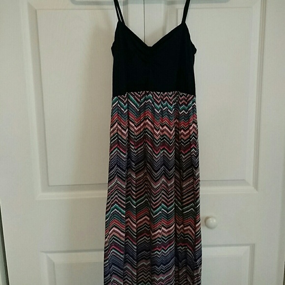Roxy Chevron maxi dress