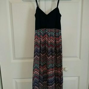 Roxy Chevron maxi dress