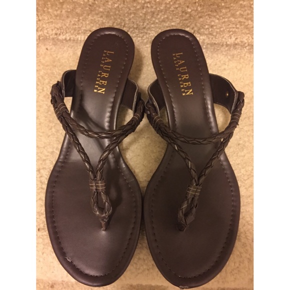 Ralph Lauren wedge sandals