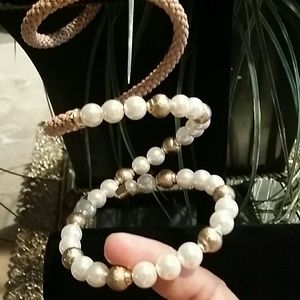 ROPE and BEADED BRACELET