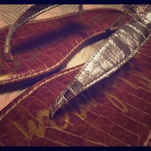 *never worn* Sam Edelman silver strap sandals sz9