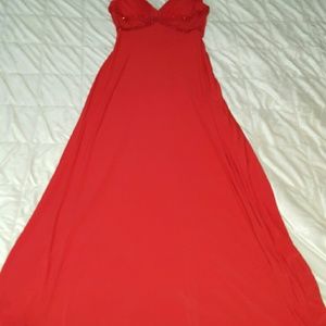 Red dress
