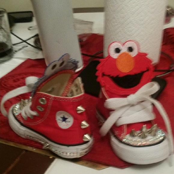 Custom made converse for infant size 3c. - Picture 2 of 2